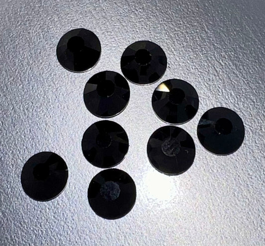 Black Glass Silverback Stones - WeSplurge.com