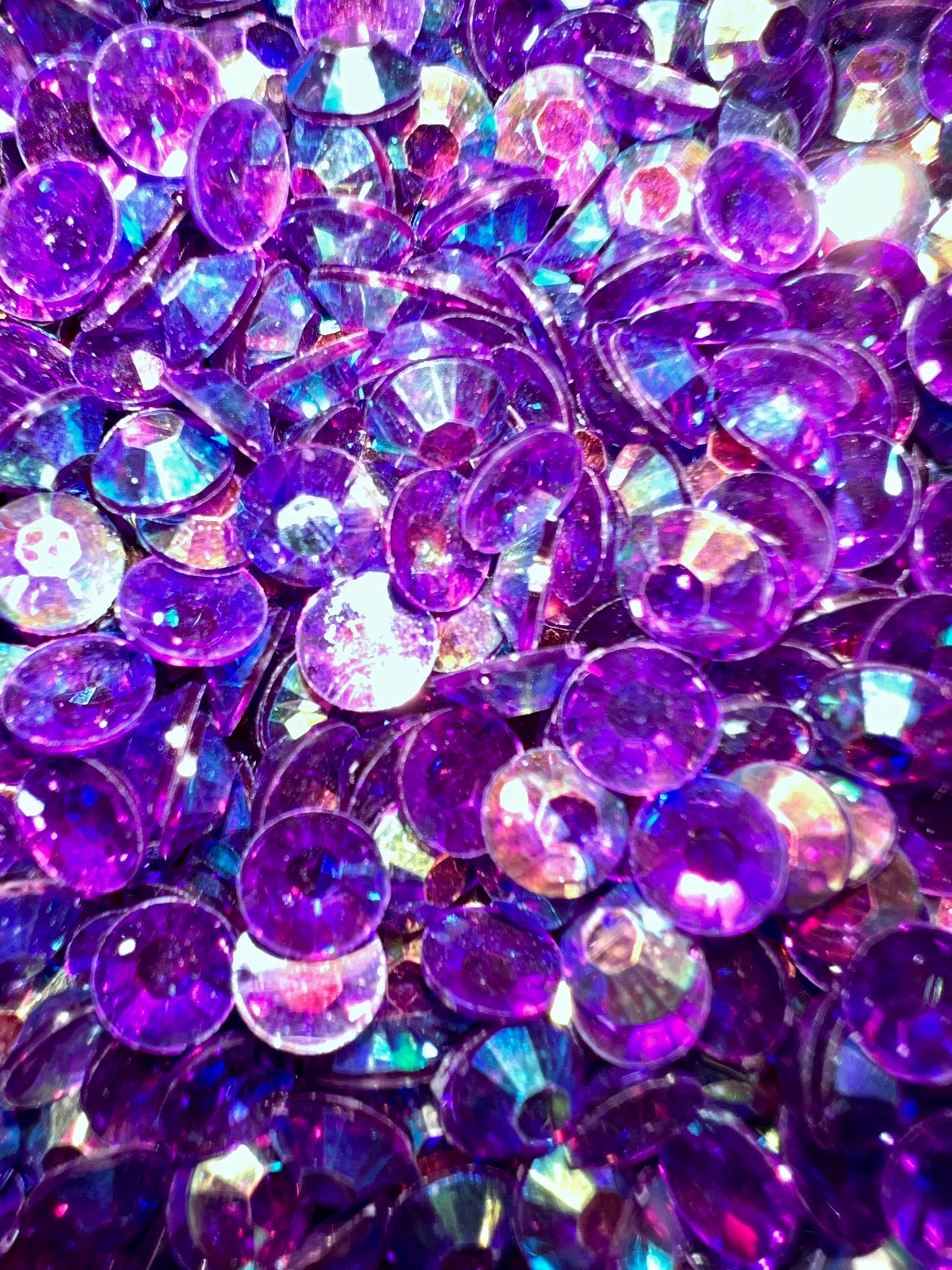 Blue Purple Transparent AB - WeSplurge.com