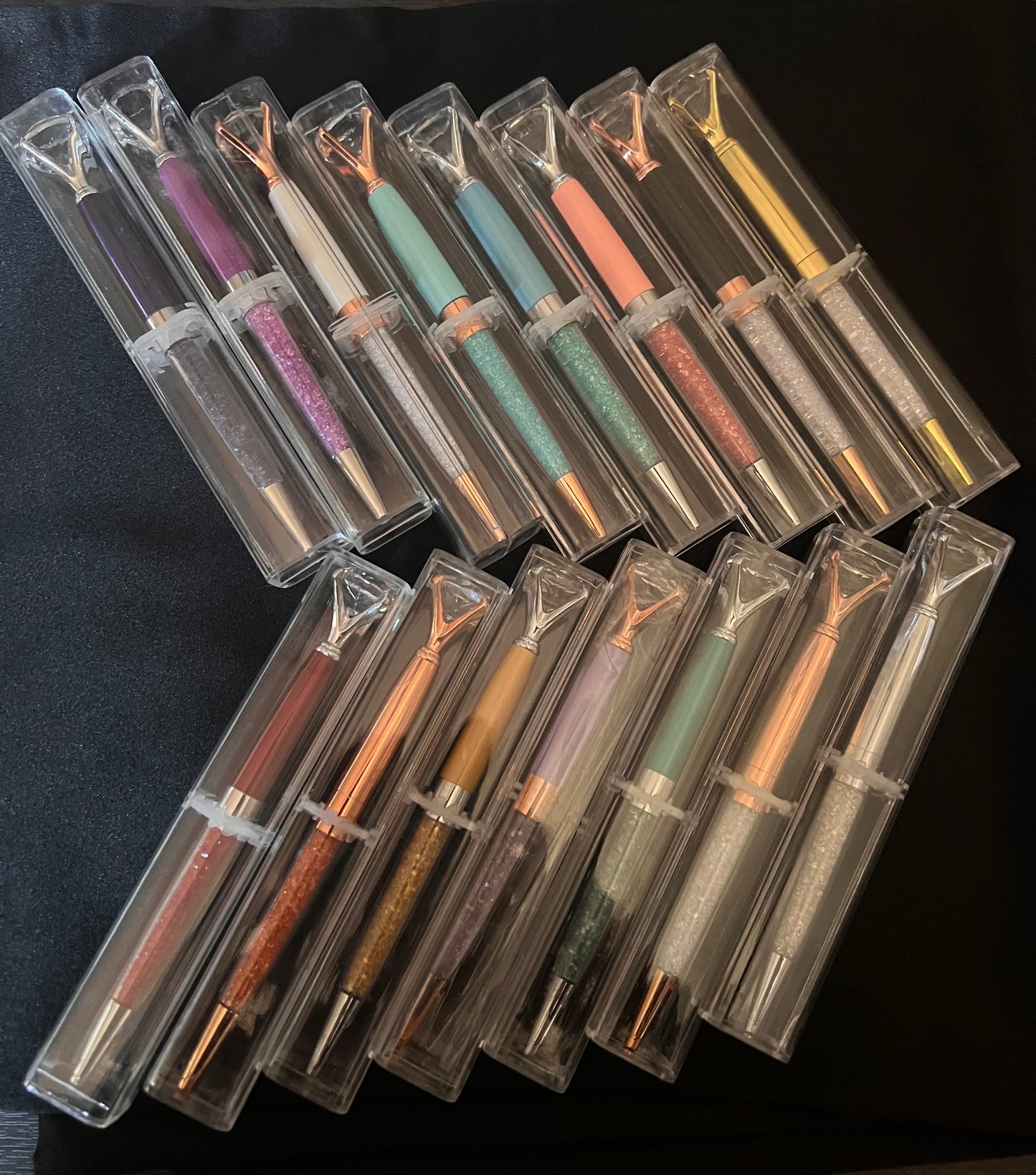 Diamond Top Rhinestone Pens
