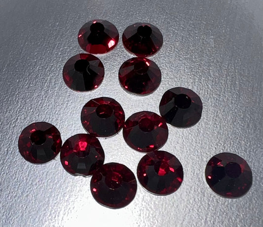 Deep Siam Glass Silverback Stones - WeSplurge.com