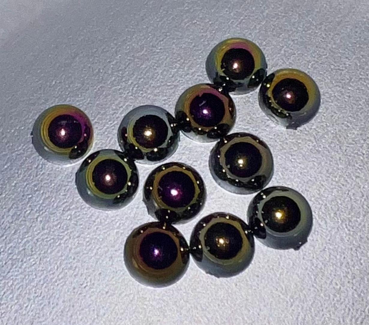 Jet Black AB Pearls - WeSplurge.com