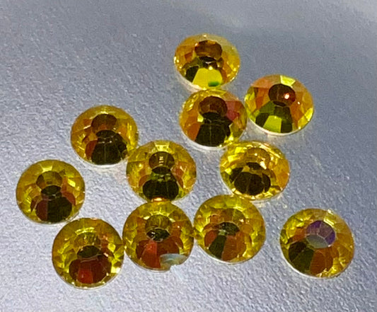 Mirage Citrine Glass Silverback Stones - WeSplurge.com