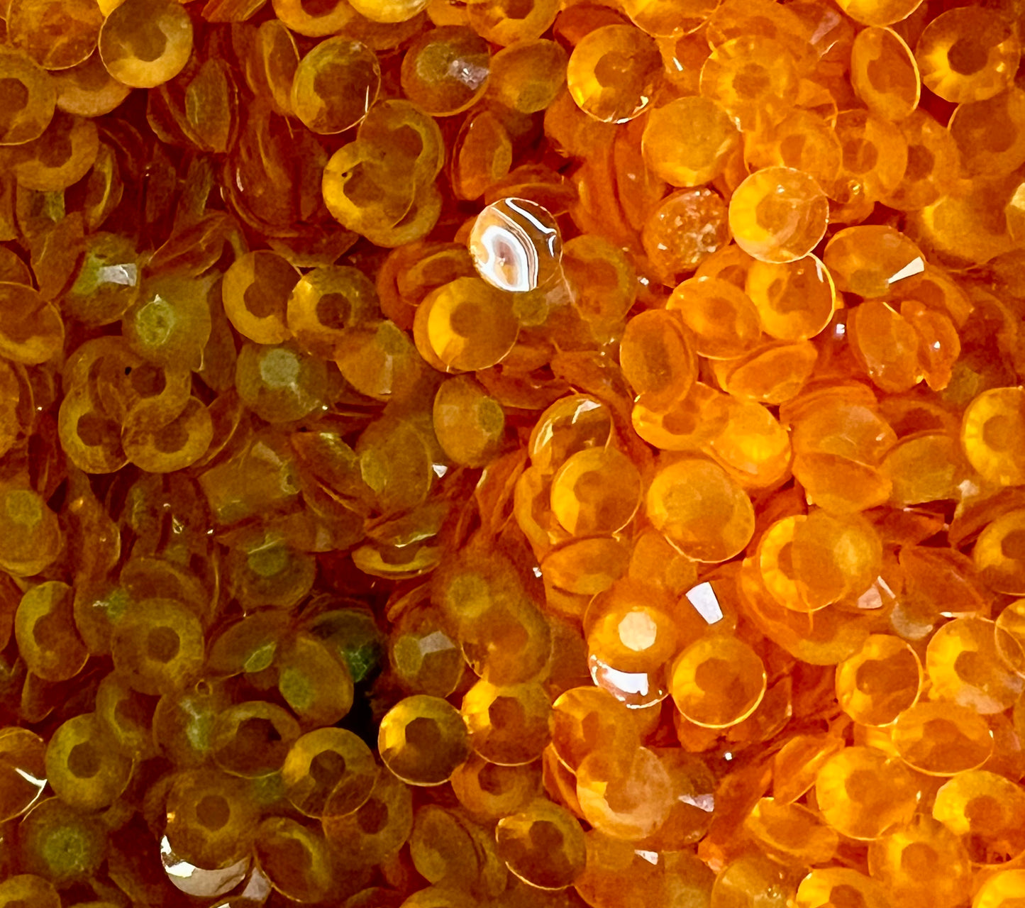 Orange Transparent GITD - WeSplurge.com
