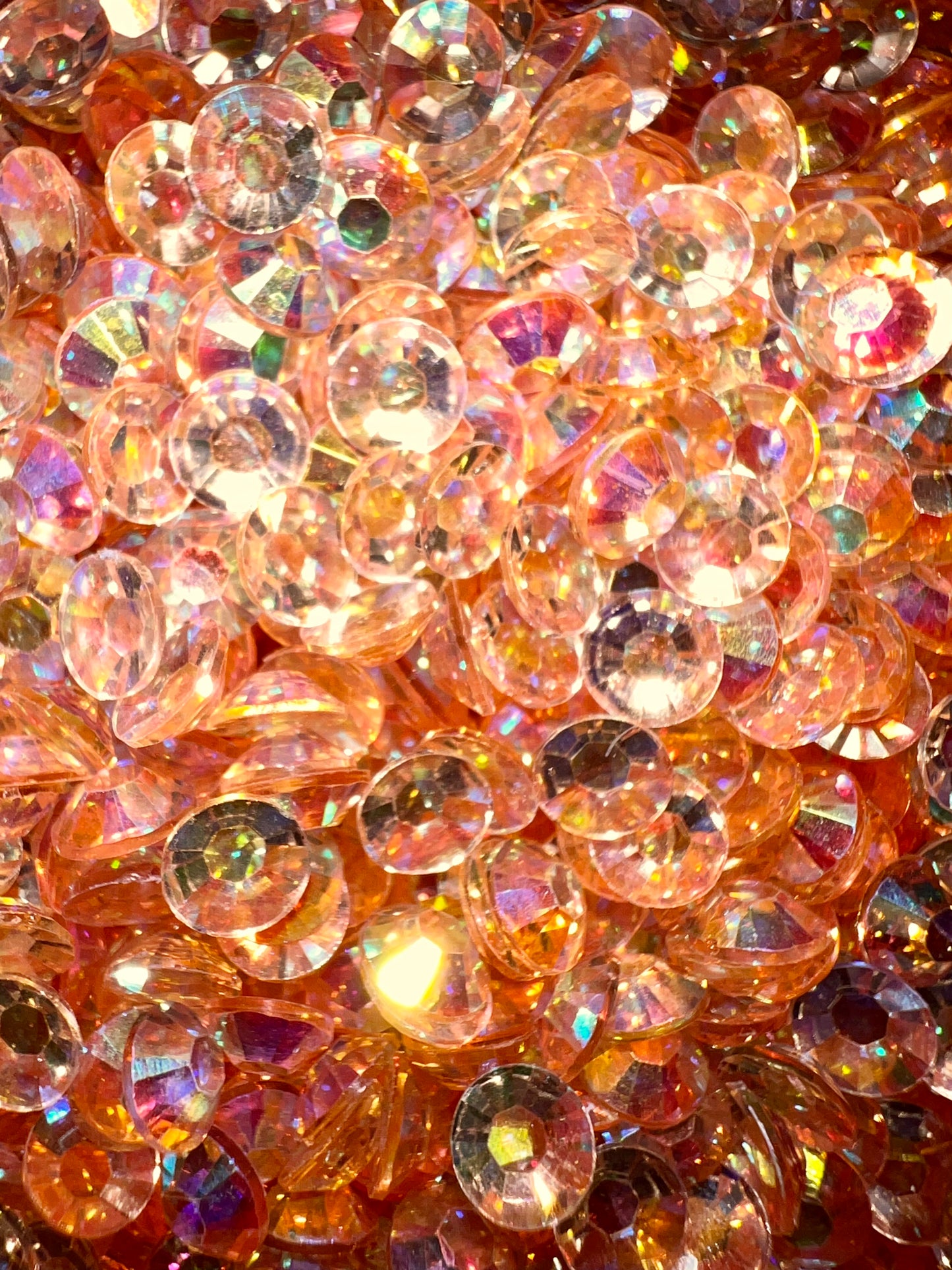 Light Peach Transparent AB - WeSplurge.com