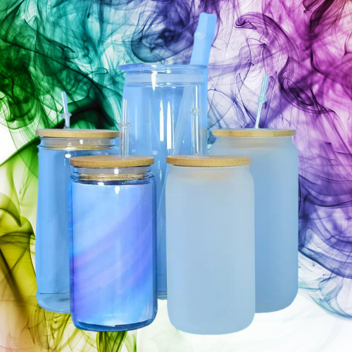Sublimation Glass Can Tumbler - WeSplurge.com