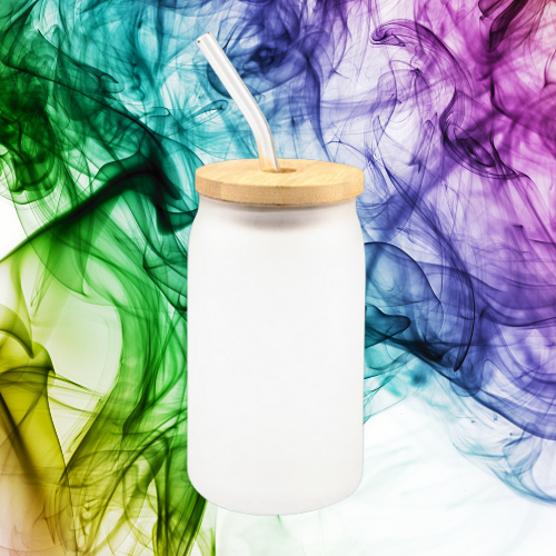 Sublimation Glass Can Tumbler - WeSplurge.com