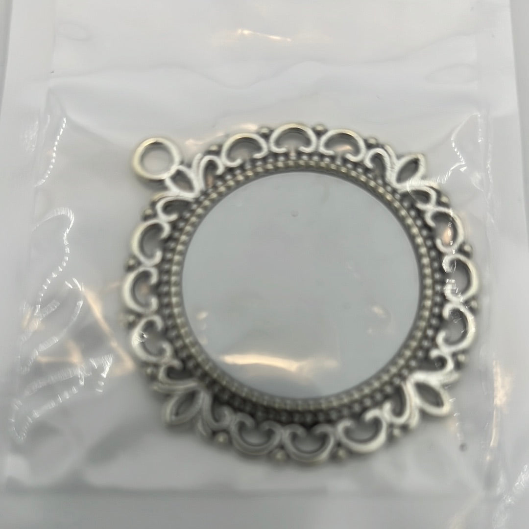Sublimation Silver Photo Charm - WeSplurge.com