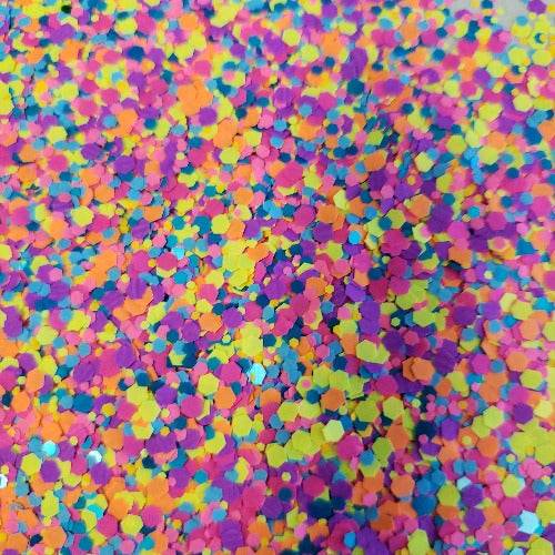 Taste The Rainbow Blacklight Confetti Glitter 0.5oz - WeSplurge.com