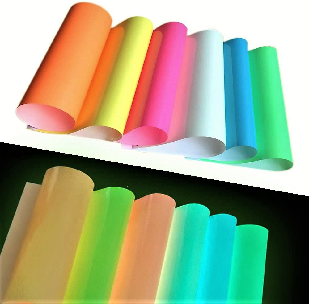 GITD Neon Orange HTV - WeSplurge.com