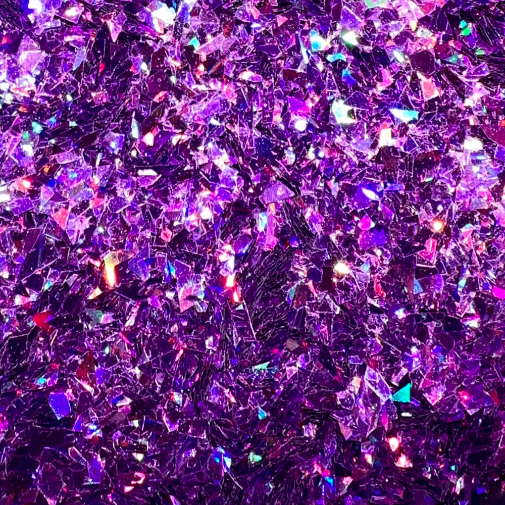 Holographic Cabaret Cellophane Glitter Shards - WeSplurge.com