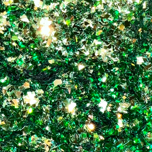 Iridescent Phantom Shamrocked Glitter Flakes - WeSplurge.com
