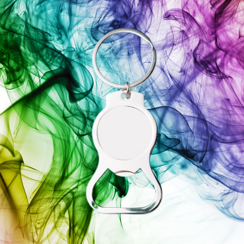 Bottle Opener Sublimation Keychain - WeSplurge.com