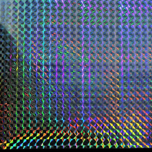 3D Silver Kaleidoscope IntegriPro® HTV - WeSplurge.com