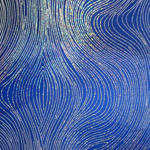 Blue Waves HTV 9.75"x12" - WeSplurge.com