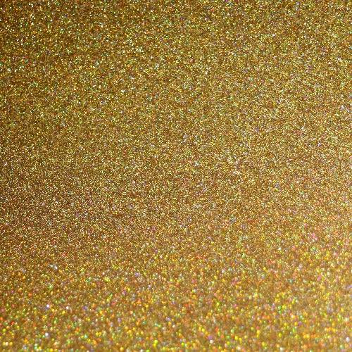 Yellow Topaz Reflective Glitter IntregriPro® HTV 9.75"x12" - WeSplurge.com