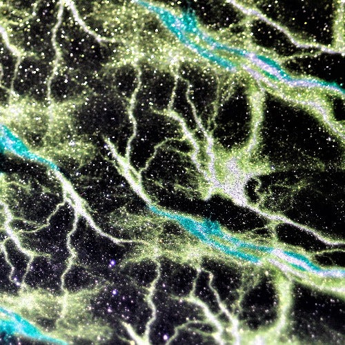 Green/yellow Lightning Glitter HTV - WeSplurge.com
