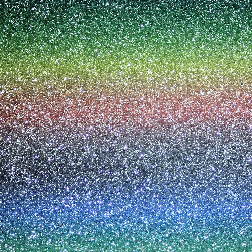 Rainbow Glitter Ombre HTV - WeSplurge.com