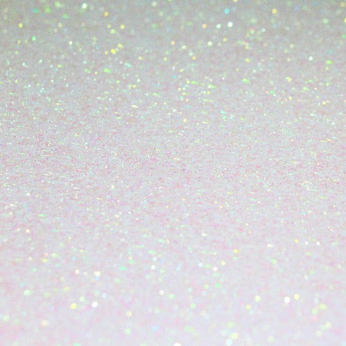 Rainbow White Glitter Heat Transfer Vinyl