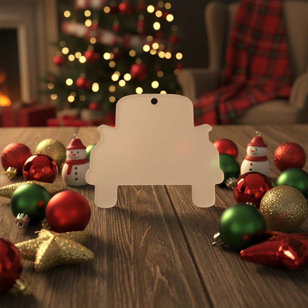 Vintage Truck Shape Ornament - WeSplurge.com