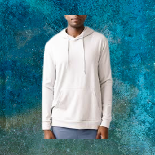 White discount sublimation hoodie