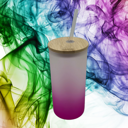 Ombre Glass Can Tumbler - WeSplurge.com