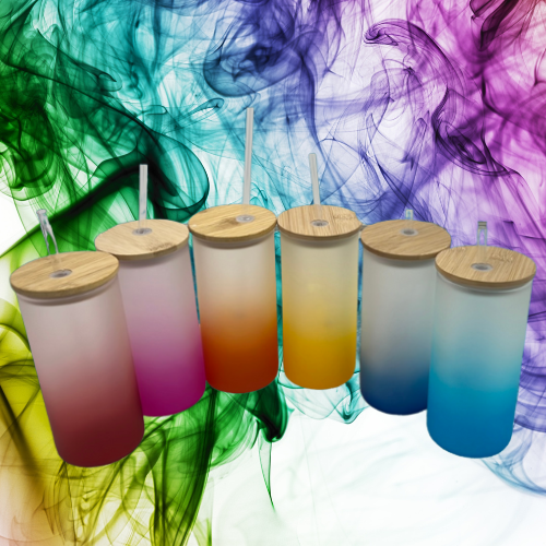 Ombre Glass Can Tumbler - WeSplurge.com