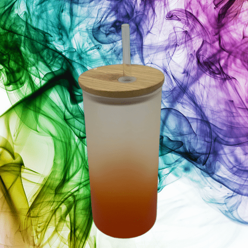 Ombre Glass Can Tumbler - WeSplurge.com
