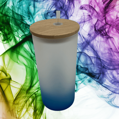 Ombre Glass Can Tumbler - WeSplurge.com
