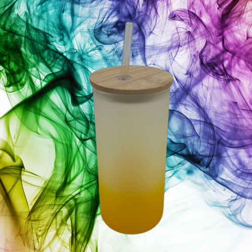Ombre Glass Can Tumbler - WeSplurge.com