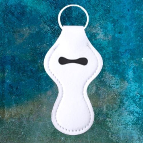 Sublimation Chapstick Holder Keychain - WeSplurge.com