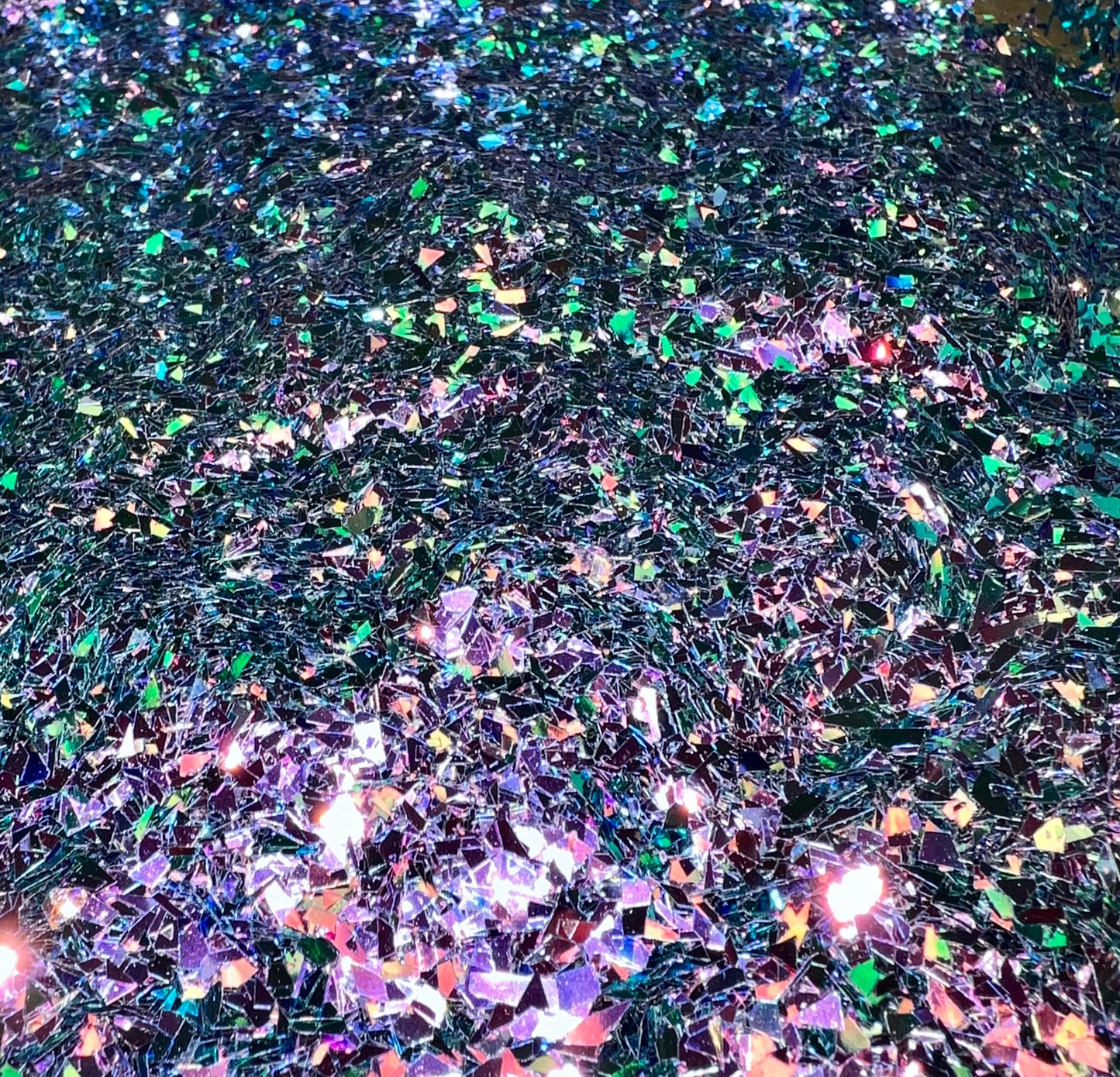 Harly Quin In Pink Glitter Shards - WeSplurge.com