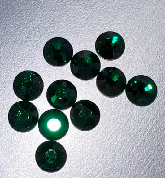 Emerald Glass Silverback Stones