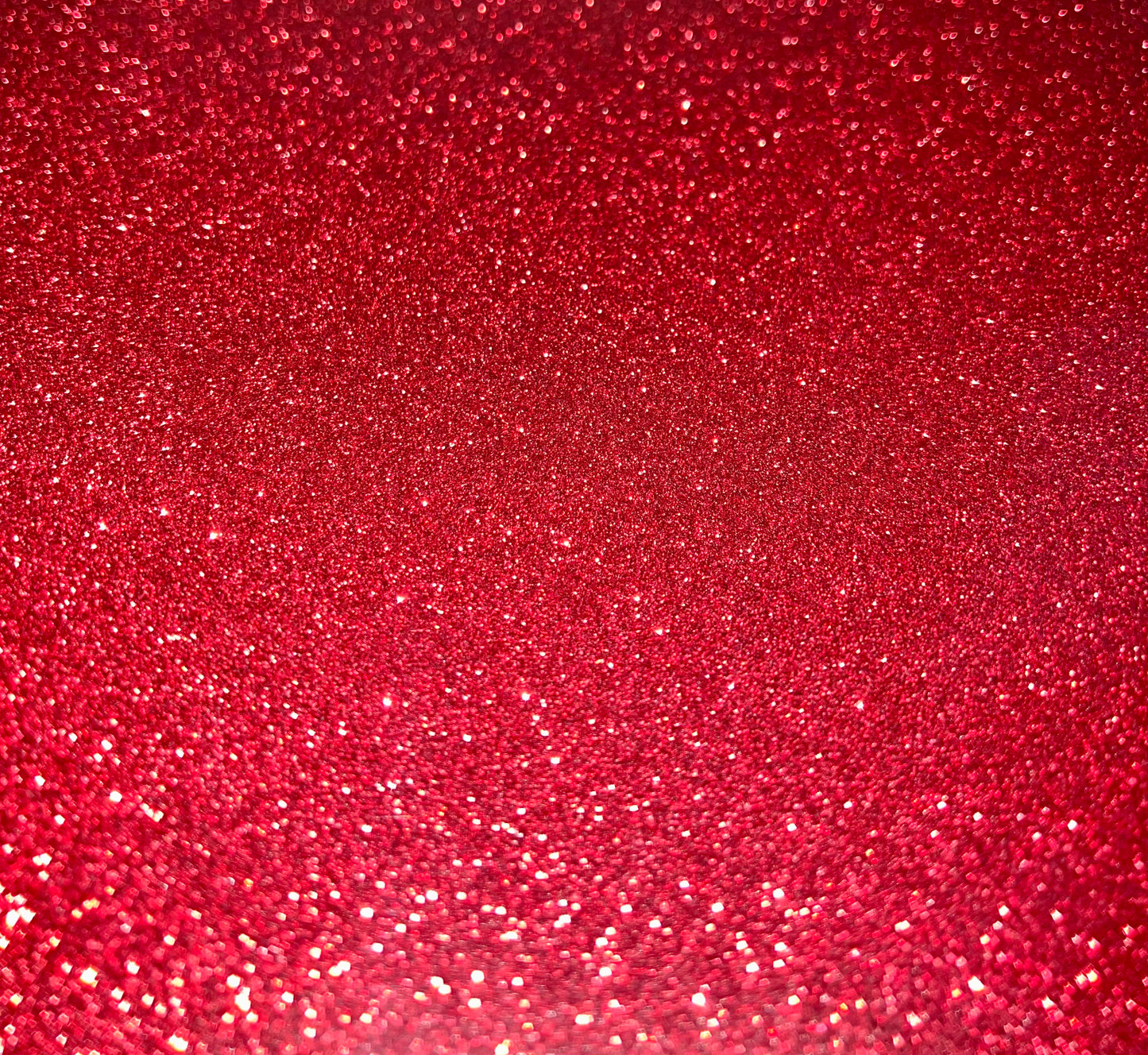 Red Puff Glitter