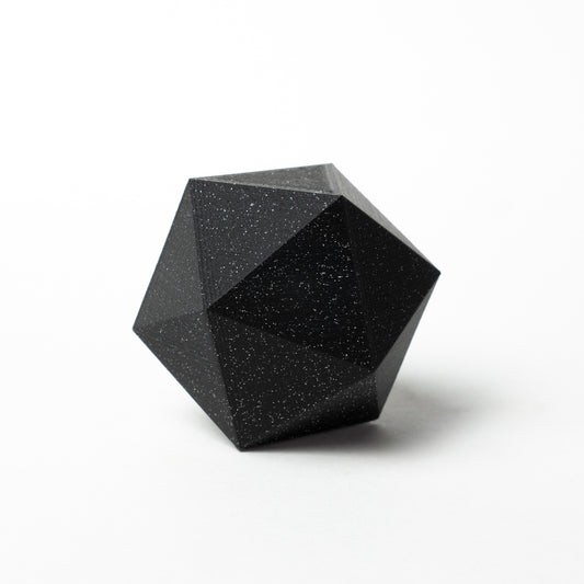 Empire Strikes Black with Silver Glitter HTPLA