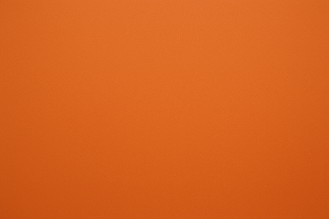 orange background