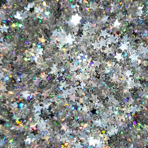 Holographic Wishing Star Shaped Glitter 0.5oz