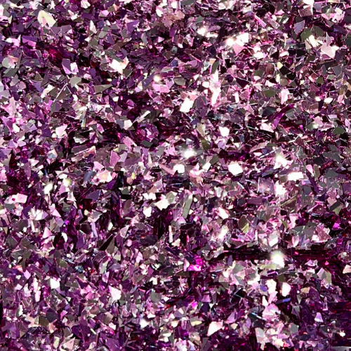Iridescent Phantom Purple Wave Glitter Flakes