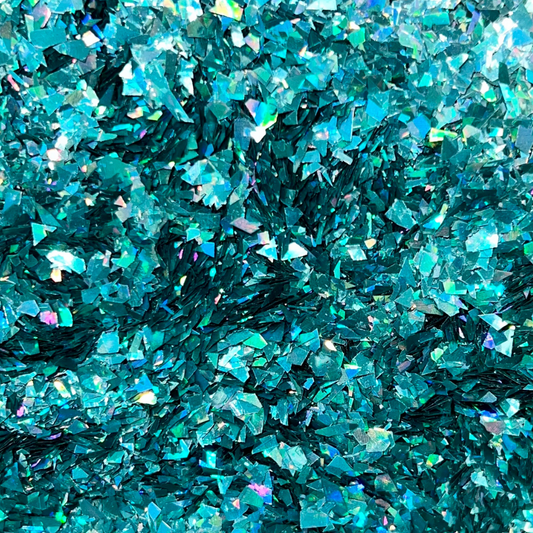 Holographic Gulf Stream Cellophane Glitter Flakes