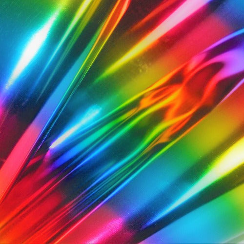 Rainbow Multi DecoFilm Soft Metallics 19.50" Roll