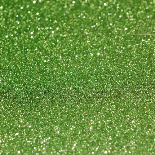 Light Green Glitter HTV 9.75"x12"