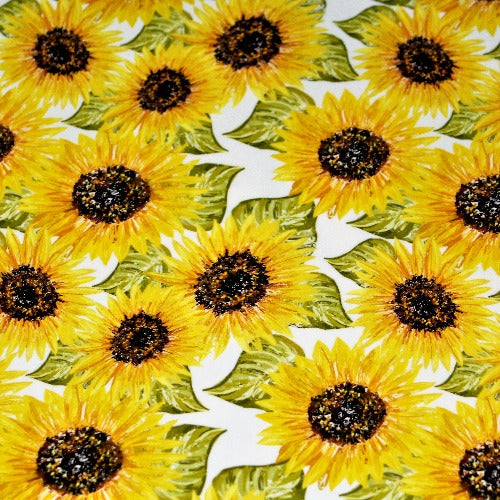 Sunflower Fashion Pattern HTV 12"x15"