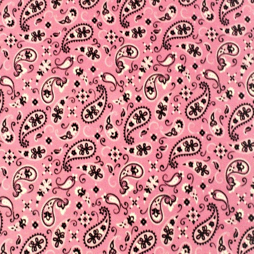 Pink Bandana Fashion Pattern HTV 12"x15"