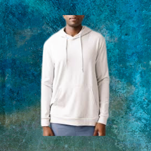 Sublimation White Hoodie