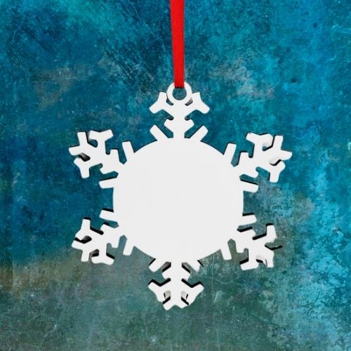 Sublimation Snowflake Ornament