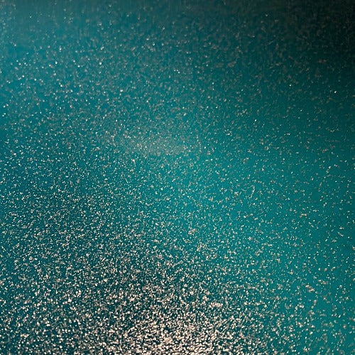 Metal Flake HTV Aqua 9.75"x12" - WeSplurge.com